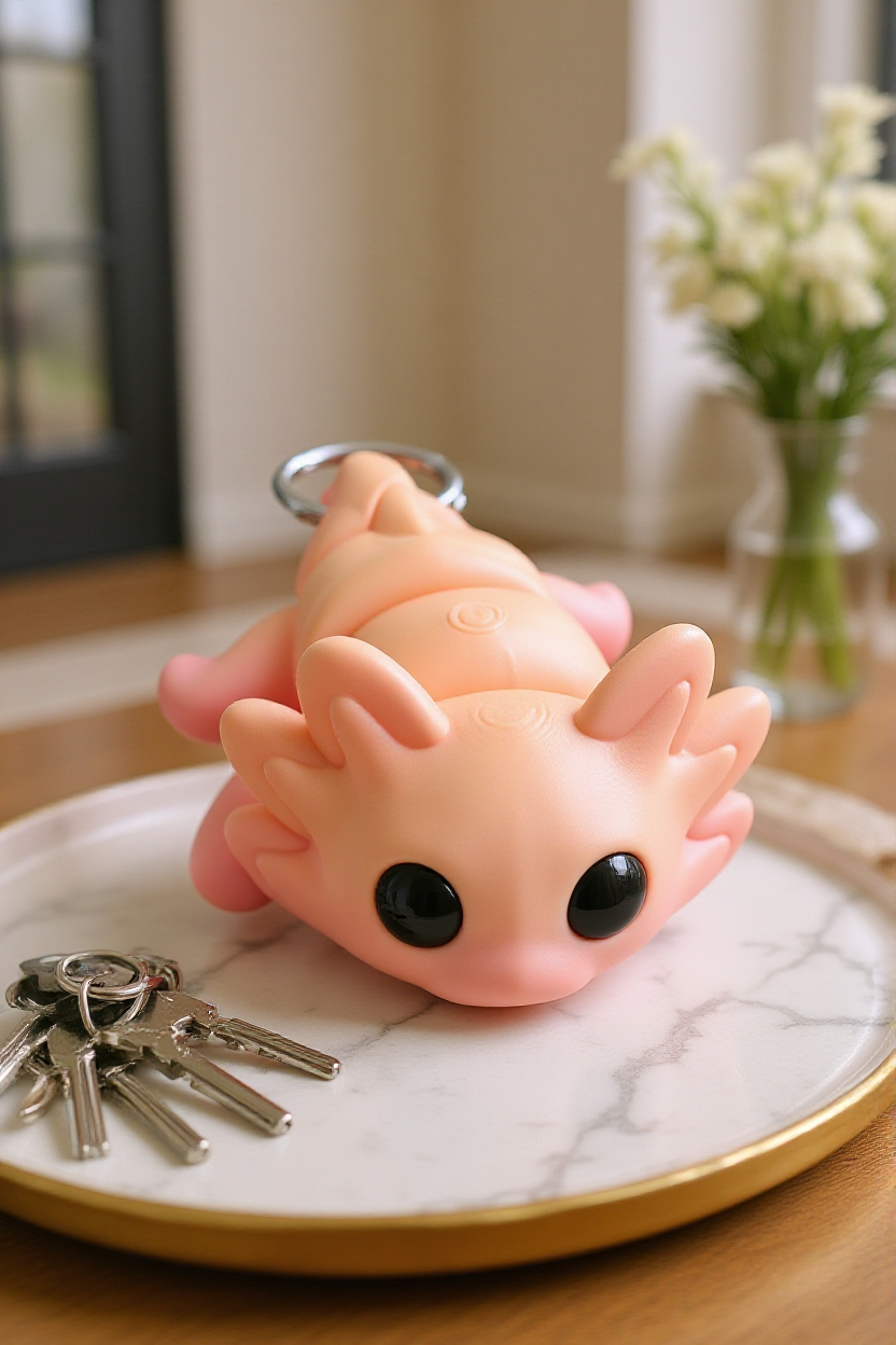 Axolotl nøglering